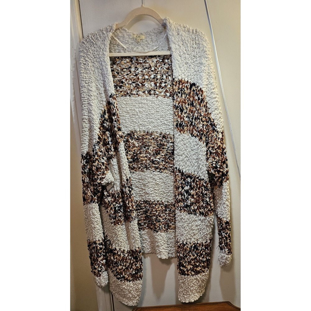Woman's Kori Sweater Women's M/L Cardigan- Very Soft- Beautiful Multi-color